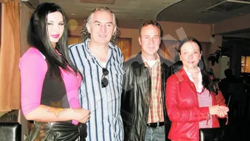 Miron Cozma si Marinela Nitu, la restaurant cu prietenii