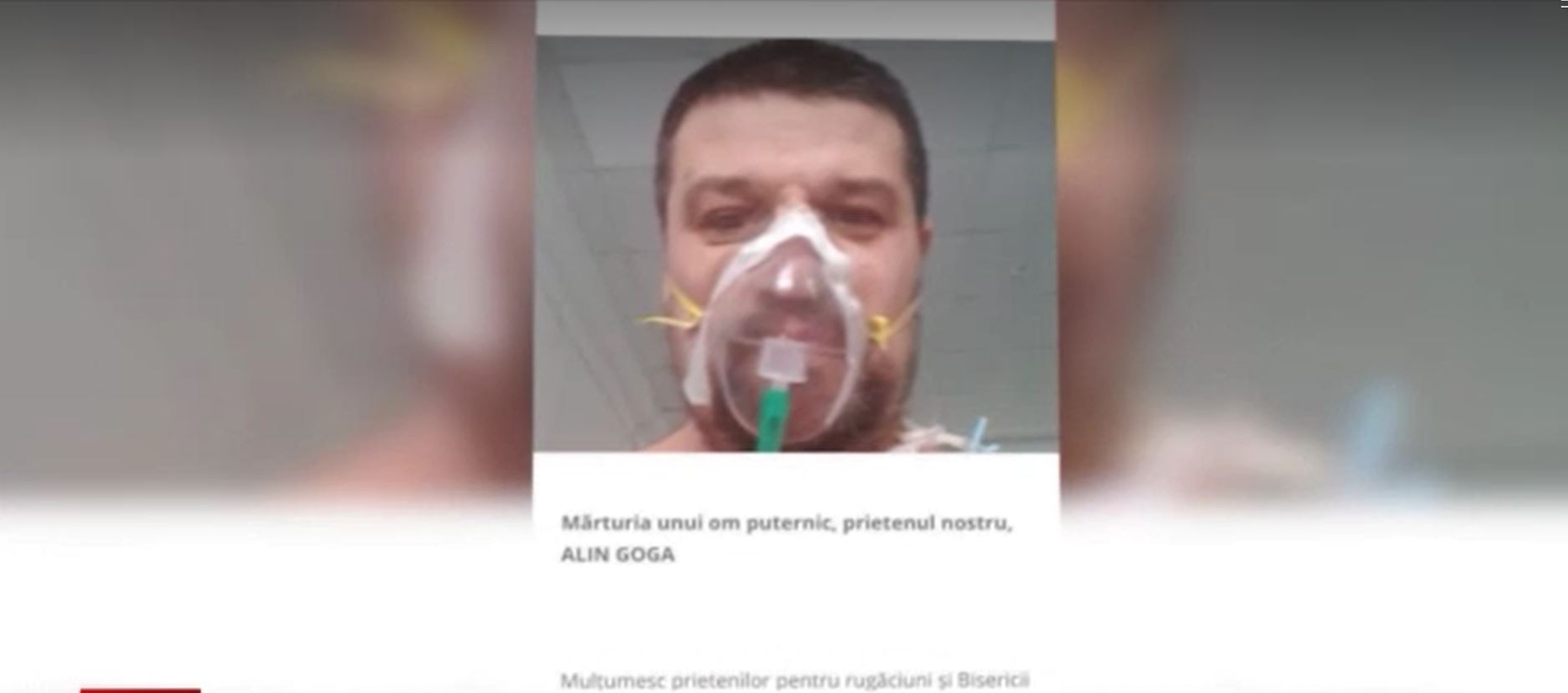 Povestea emoționantă a lui Alin Goga, pacientul 37 cu coronavirus: “Am făcut trei radiografii pulmonare care au ieșit prost”. A păcălit moartea și va fi acasă de Paști