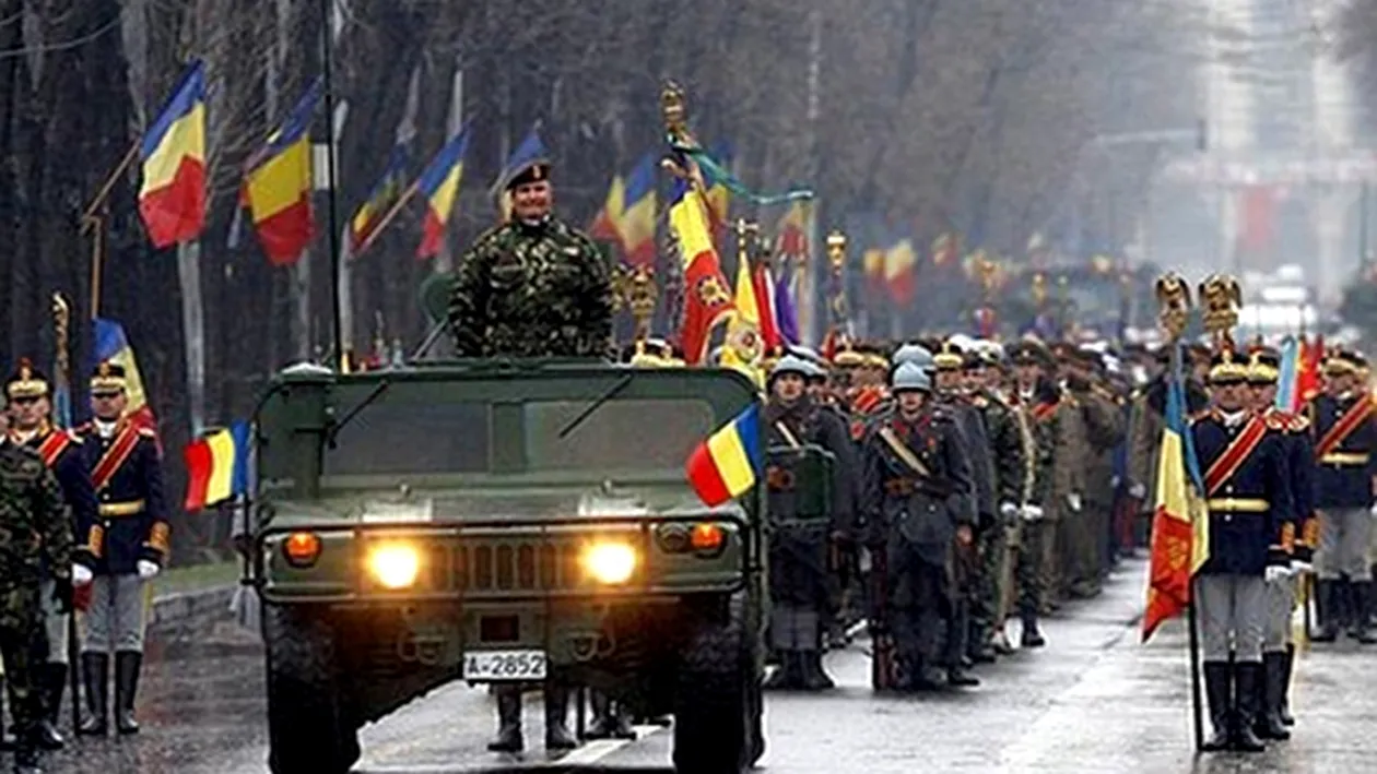 ZIUA NAŢIONALĂ A ROMÂNIEI. 3.000 de militari vor defila la parada de 1 Decembrie!