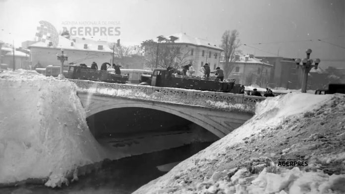 Cel mai mare viscol din istoria României. Zăpada a avut câţiva metri în Capitală