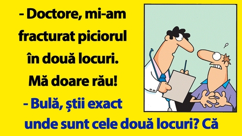 BANC | Bulă, la doctor: "Mi-am fracturat piciorul în două locuri"