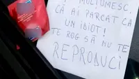 N-o să-ţi vină să crezi ce a găsit un bărbat pe parbrizul maşinii! Alături avea şi un mesaj: '' Te rog să nu te reproduci...''