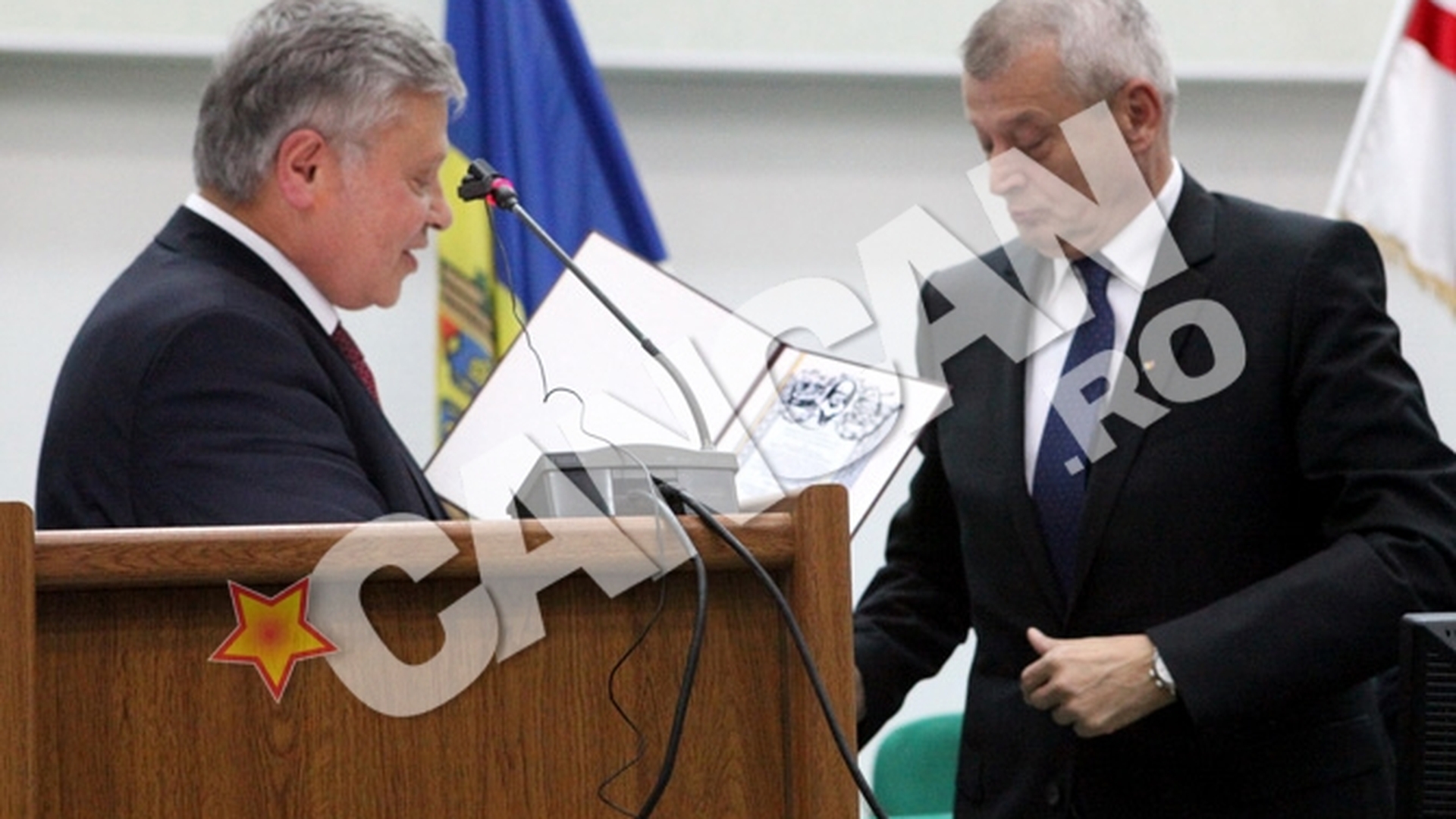 Oprescu a primit titlul de  Doctor Honoris Causa de la Universitatea de Medicina si Farmacie din Chisinau!