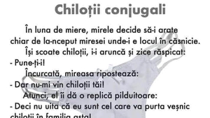 BANC | În luna de miere, mirele decide să-i arate chiar de la-nceput miresei unde-i e locul în căsnicie. Ce a pus-o să facă