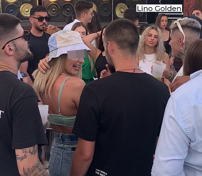Lino Golden a ”atacat” o blondină în club, la Mamaia