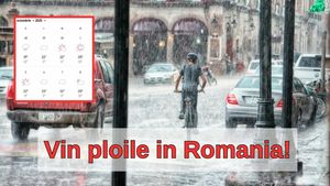 Pe ce dată vin ploile în București, de fapt. Meteorologii Accuweather au modificat prognoza pentru octombrie 2025