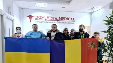 Refugiații din Ucraina, testați GRATUIT împotriva COVID-19 de către Dom Vista Medical
