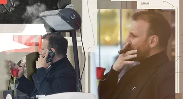 Logodnicul Andreei Marin, scene ca în “Nașul”, la terasă în Dorobanți