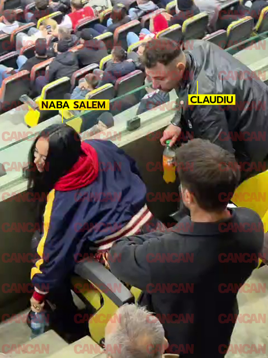 Naba, date la meci cu un fost concurent de la Insula Iubirii. Cei doi au sărbătorit victoria „câinilor” de pe Arena Națională