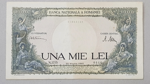 Cât a ajuns să coste pe OLX o bancnotă de 1000 de lei, din 1941