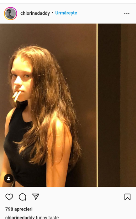 Melissa, iubita lui David Popovici. Sursă foto: Instagram