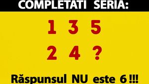 Test IQ cu 10 întrebări | Prima: Completați seria 1, 2, 3, 4, 5? Nu este 6!