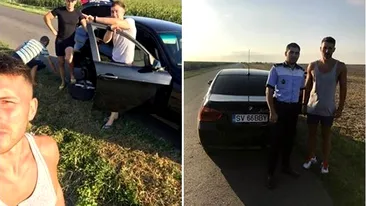 Unui şofer i s-a stricat maşina din cauza unei gropi, iar după cinci ore, un poliţist din Călăraşi a oprit maşina lângă el! Ce a urmat, a devenit instantaneu VIRAL!