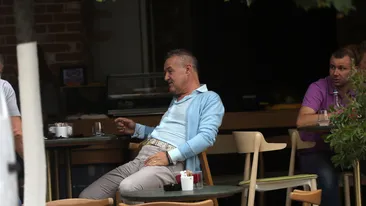 Milionarul a împărţit sute în stânga şi-n dreapta. Gigi Becali a făcut… ”ploaie de bani” la cafenea