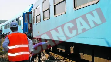 A deraiat inca un tren!