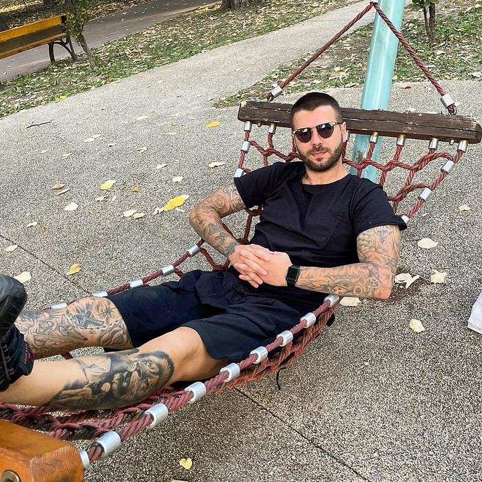 Cristian s-ar fi despărțit de soție / (Sursa: Instagram)