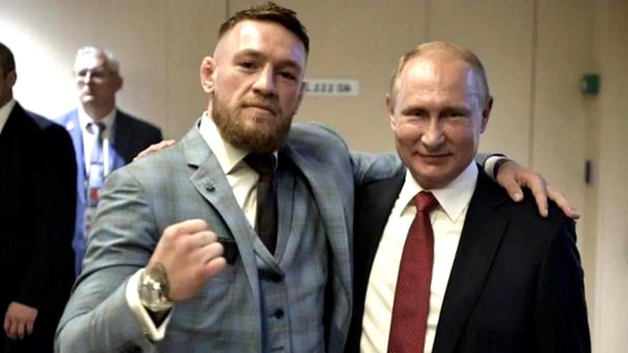 Întâlnire de gradul 0, Putin – McGregor! Bodyguarzii președintelui au sărit la luptătorul din UFC / VIDEO