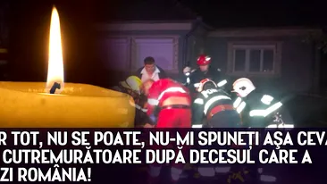 Tremur tot, nu se poate, nu-mi spuneti asa ceva! Reactie cutremuratoare dupa decesul care a socat azi Romania