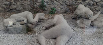 Cine a supraviețuit erupției Vezuviului? Urmele lăsate de oamenii care...