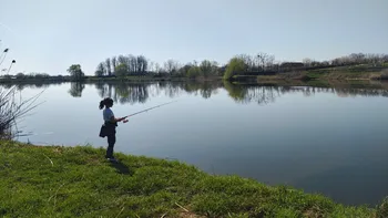 De Florii, la Balta Creața 1: am plecat după știucă și am avut o surpriză totală! Ce am găsit când am ajuns pe mal