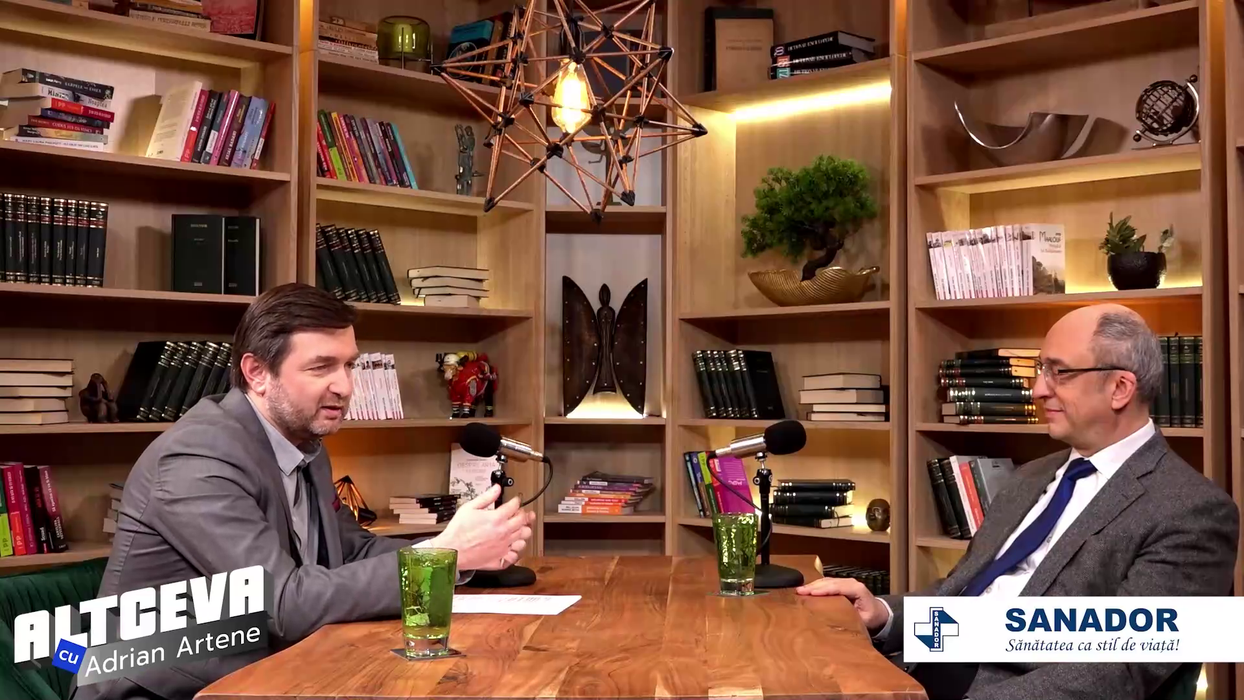 Podcastul poate fi urmărit integral pe canalul de YouTube ”ALTCEVA cu Adrian Artene” / (Sursa: Captură video)