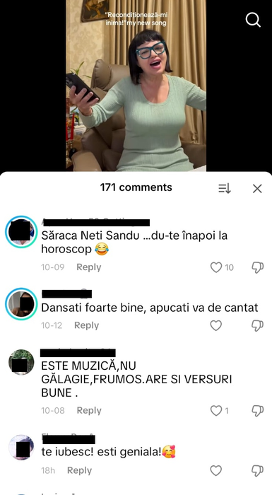 Ozana Barabancea a cântat live pe TikTok și a urmat „potopul”! Internauții au taxat-o: „Legenda zice că vecinii sunt traumatizați”