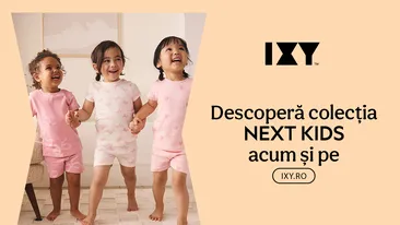 (P) Colecția NEXT pentru copii este acum disponibilă pe ixy.ro, cu livrare rapidă direct din România