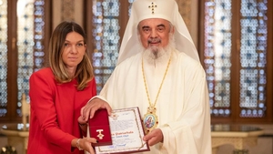 Patriarhul Daniel i-a acordat Simonei Halep Crucea Patriarhală