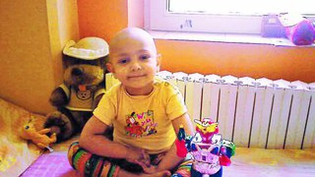Chinuit de cancer la patru ani
