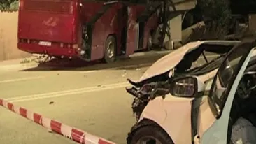 PERICOL de EXPLOZIE după un accident grav, produs lângă Bucureşti!