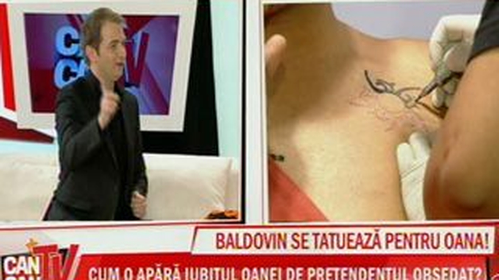 Schimb incredibil de replici intre Baldovin si Zavoranca! El s-a tatuat pentru ea si ea a bufnit in ras "I love you, Strugurica mea", "Ai sfarcul cam negru!" Vezi aici show-ul absolul halucinant!