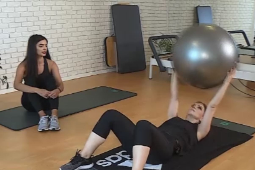 Diana Enache s-a apucat de Pilates, la scurt timp după ce a împlinit 40 de ani