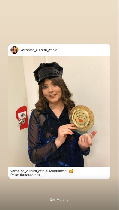 Vulpiţa de la Acces Direct a primit premiul la care nu se aştepta niciodată! Internetul a luat-o razna: “Felicitări”