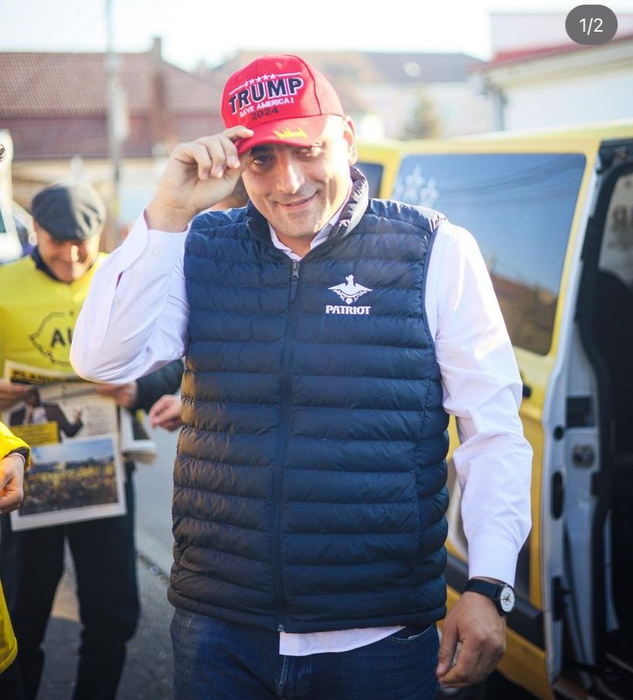 George Simion. (sursă - instagram.com)