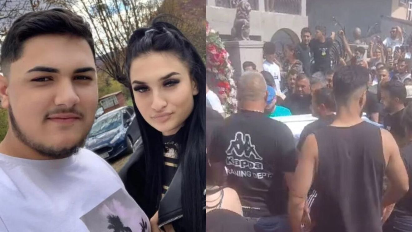 Sfâșietor! Mario și Florina, frații uciși în accident în Galați, au fost înmormântați