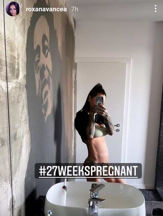 Roxana Vancea, siluetă de invidiat și în timpul sarcinii! Vedeta este însărcinată în luna a șaptea. „N-am reușit să pun decât un kilogram”