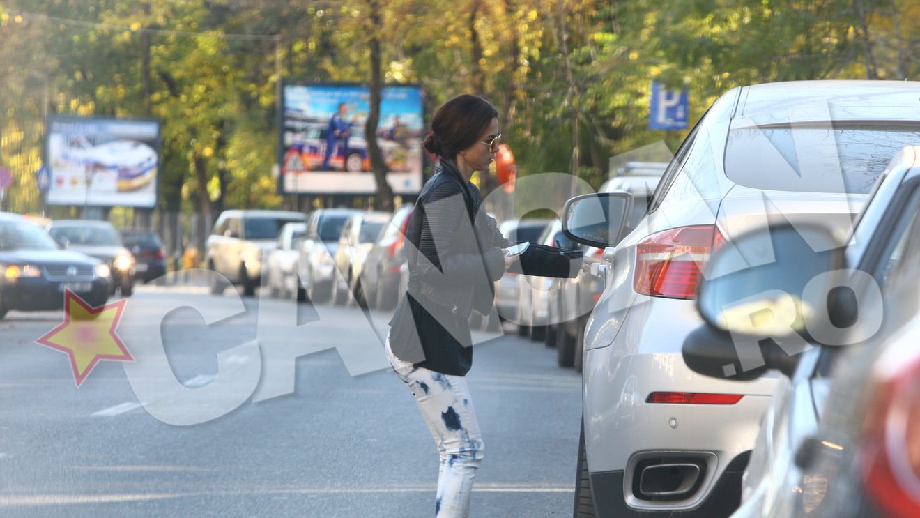 Inna are nevoie de ajutor pentru fiecare activitate! Vezi cine ii cara geanta de la masina!