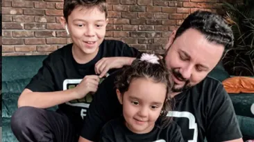 Cătălin Măruță, „terifiat”. Cum a reacționat prezentatorul, atunci când și-a văzut fiica plină de „sânge” la nas: „M-a împins David cu capul”