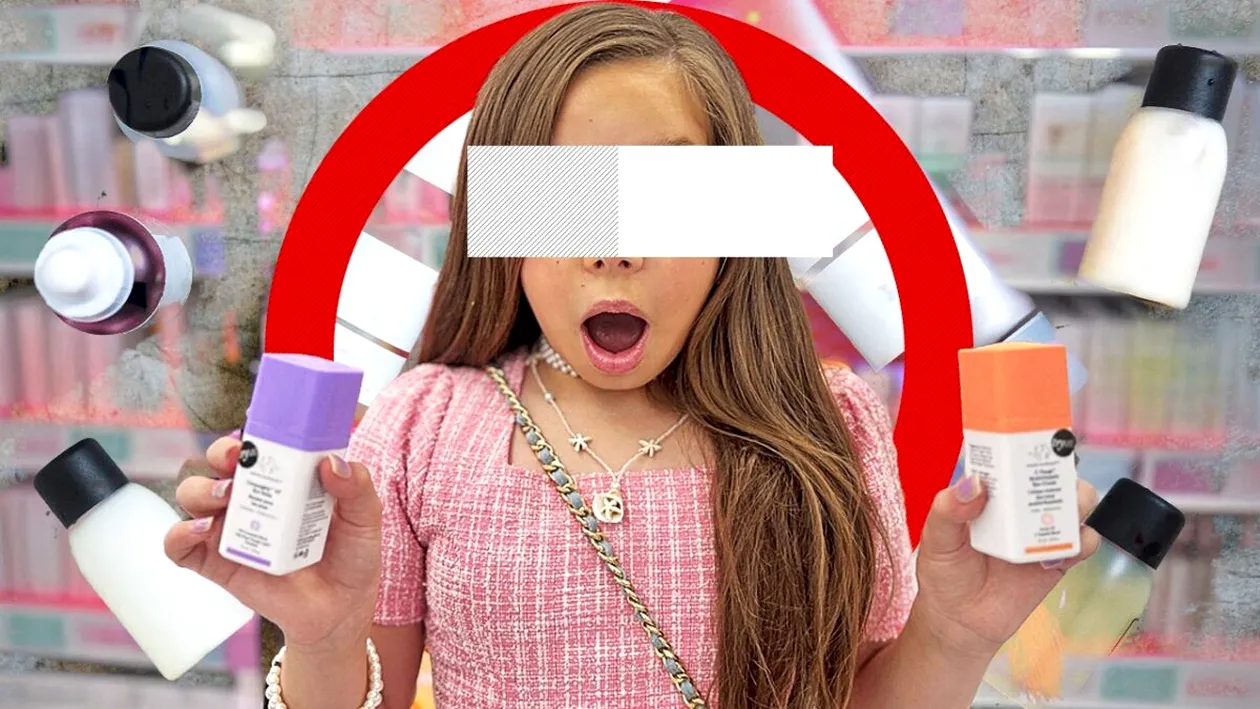 Skincare la 4 ani, noua isterie globală! Fenomenul stupefiază lumea medicală: “E înfiorător”