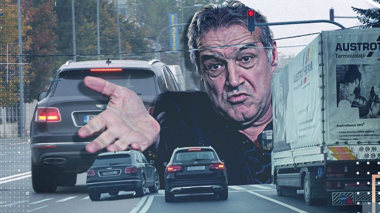 Gigi Becali, “Regele șoselelor“ Grăbit spre casă, multimilionarul a depășit o mașină care aștepta la “STOP” și a trecut pe roșu