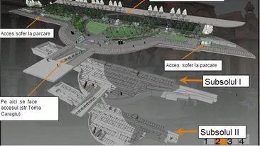 De joi se dă liber în noua parcare subterană de la Universitate. Costurile vor fi decente!