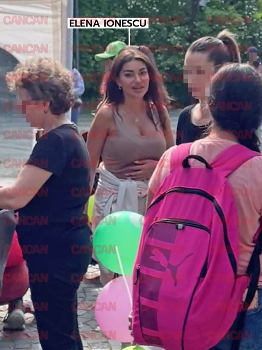 Câștigătoarea Survivor România 2020 a pășit, alături de Răzvănel, prin toate corturile special amenajate cu jocuri interactive pentru cei mici / (Sursa: CANCAN.RO)