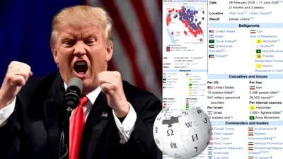 „Victorie iraniană” pentru Wikipedia. Cea mai mare enciclopedie online îl contrazice pe Trump și susține că Iranul a câștigat războiul cu SUA