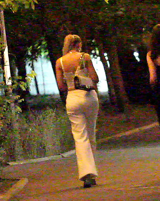 Bianca Drăgușanu a optat pentru o ținută all white