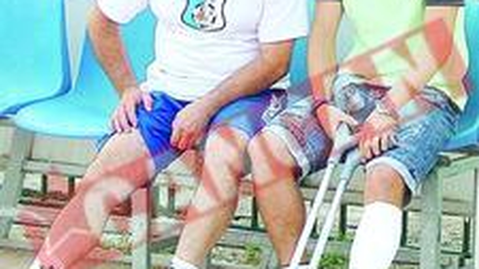 Victima lui Alexa este in continuare in carje