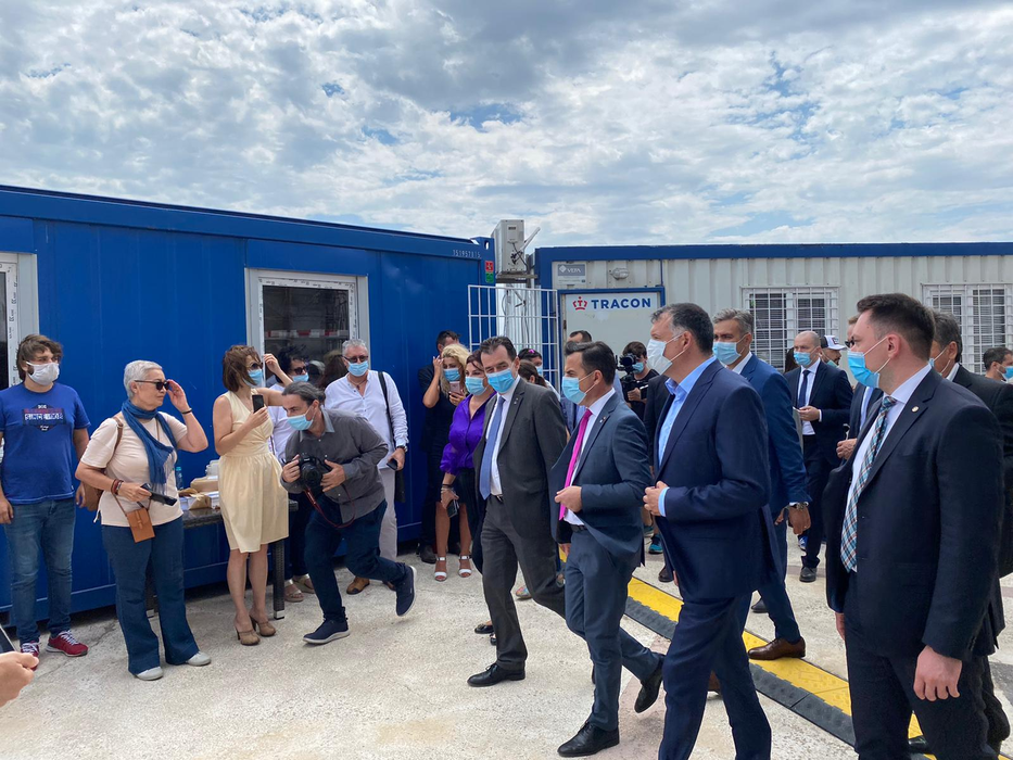 Ludovic Orban a vizitat șantierul de reabilitare a Cazinoului din Constanța. Lucrările de consolidare și restaurare, un proiect de anvergură al CNI