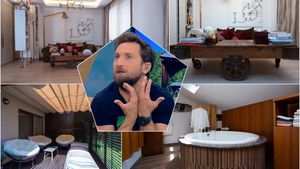 Cum arată vila din Corbeanca a lui Dani Oțil. Baie fără pic de gresie și faianță, dar cu un accesoriu inedit