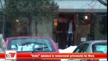 Tovarasie intre pitesteni! Dodel mananca la restaurantul prietenului lui Mutu