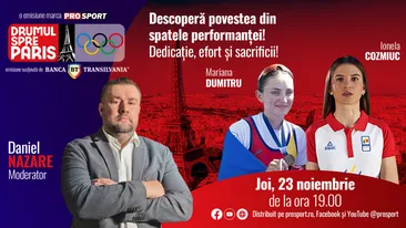 Echipajul dublu vâsle feminin categorie uşoară al României, format din Ionela Cozmiuc și Mariana Dumitru, va fi prezent în studioul emisiunii ,,Drumul spre Paris’’ de joi, 23 noiembrie, de la ora 19:00