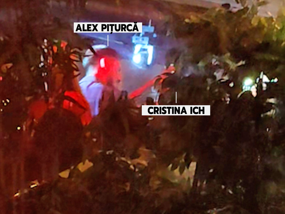 Cristina ICH și Alex Pițurcă și-au arătat sentimentele la NUBA (Foto: CANCAN.RO)